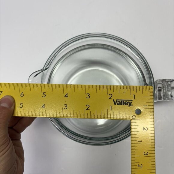 Vintage PYREX Glass Coffee Pot Replacement Pot Only Stainless Band 7756 POT ONLY - Picture 10 of 10